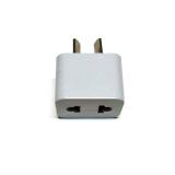 Adaptador enchufe recto