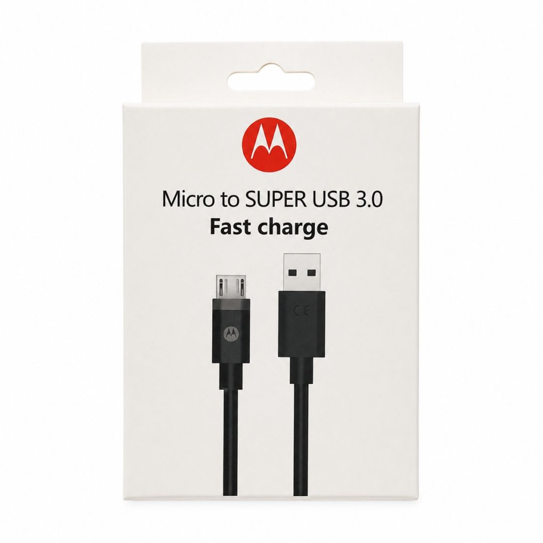 Cable USB a Micro USB para Motorola Replica 3A 1m