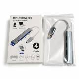 HUB USB Tipo-C 4 puertos Metalic, foto 2